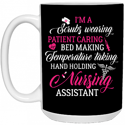 15 oz. White Mug