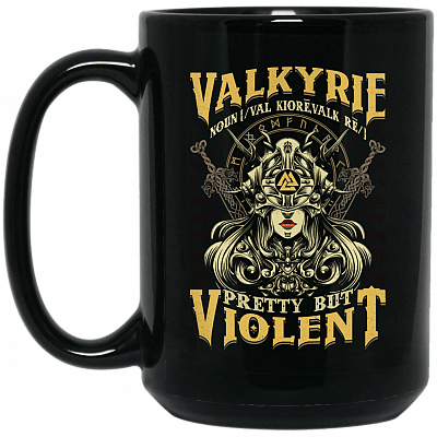 15 oz. Black Mug