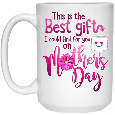 15 oz. White Mug