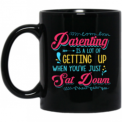 11 oz. Black Mug