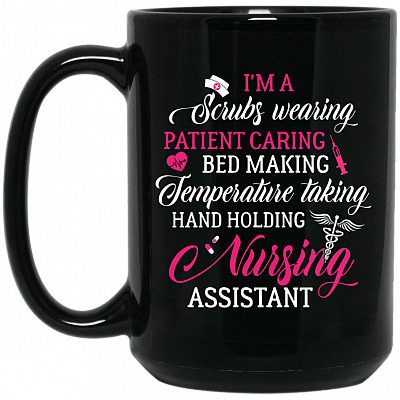 15 oz. Black Mug