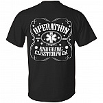 Proud Operation Enduring Clusterfuck Paramedic Emt Ems Quarantine 2020 Back T-Shirt Star of Life 2020 Shirt