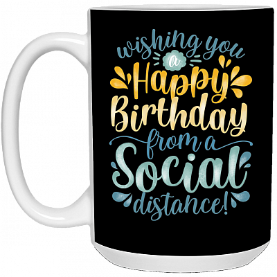 15 oz. White Mug