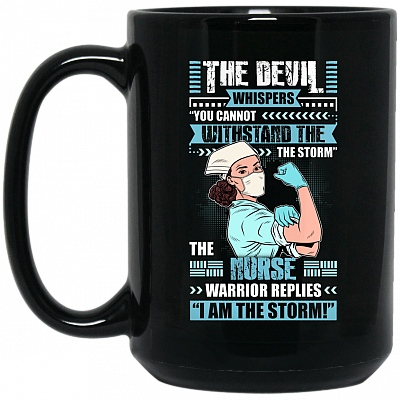 15 oz. Black Mug