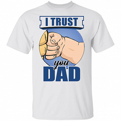 I Trust You Kid Hand Punch Youth Shirt - Funny Kid Dad Shirt