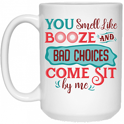15 oz. White Mug