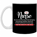 Nurse Definition They're Kind Of A Big Deal Ceramic Coffee Mug