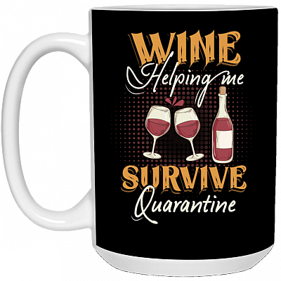 15 oz. White Mug