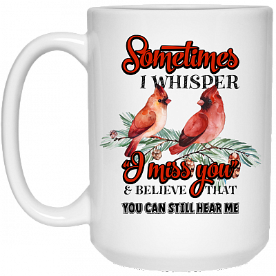 15 oz. White Mug