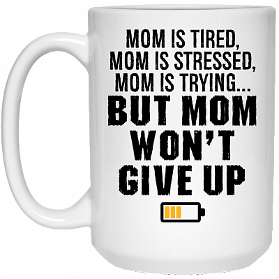 15 oz. White Mug