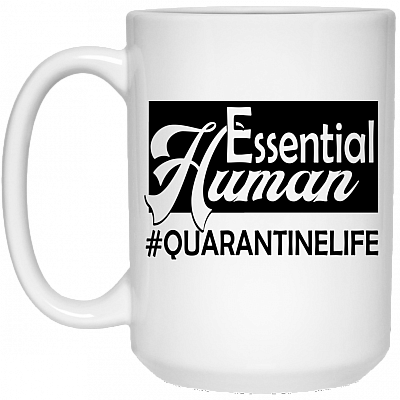 15 oz. White Mug