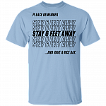 Stay 6 Feet Away T-shirt