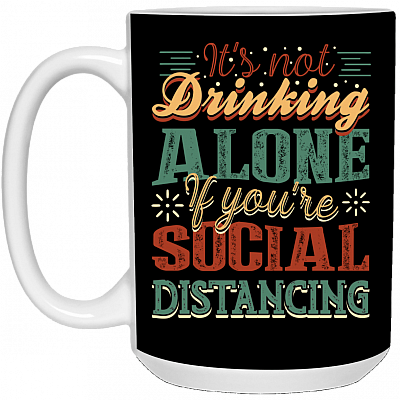 15 oz. White Mug