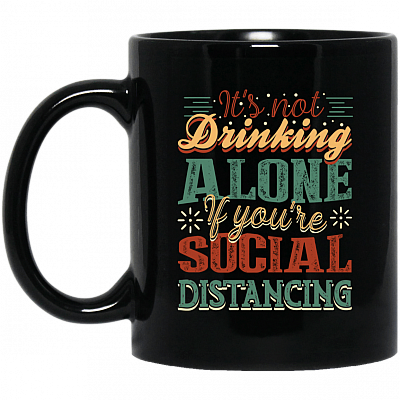 11 oz. Black Mug