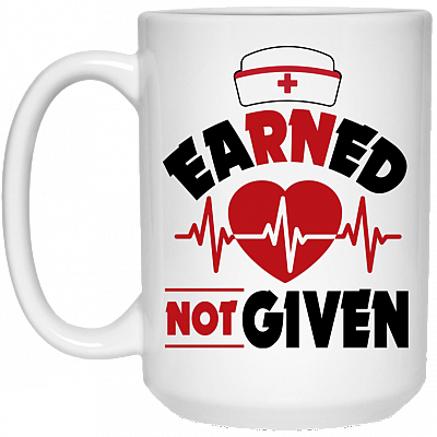 15 oz. White Mug