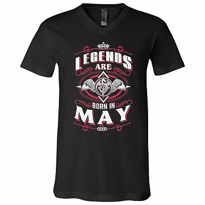 Legends are Born in May T-Shirt