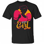 I Hit Like A Girl T-Shirt - Funny Shirt Women