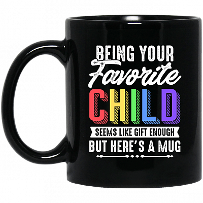 11 oz. Black Mug