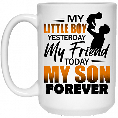15 oz. White Mug