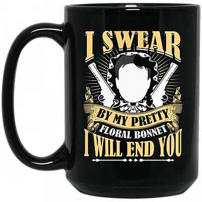 15 oz. Black Mug