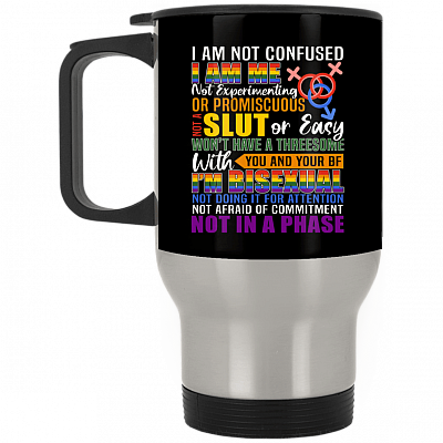 14 oz. Silver Travel Mug
