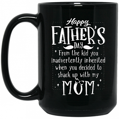 15 oz. Black Mug