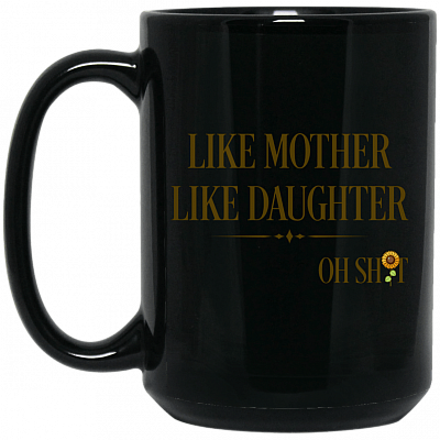 15 oz. Black Mug
