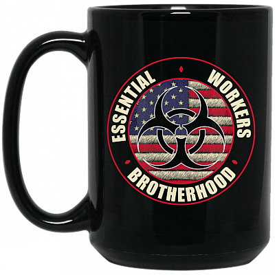 15 oz. Black Mug