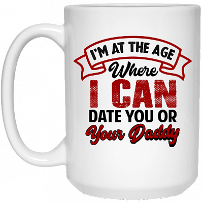 15 oz. White Mug
