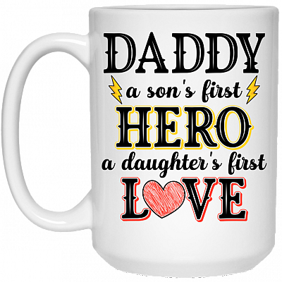 15 oz. White Mug