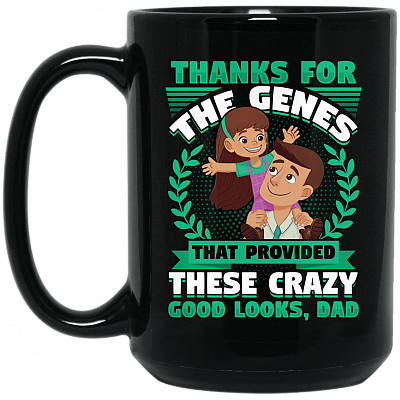 15 oz. Black Mug