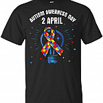 Light It Up Blue Autism Awareness Day Shirts 2019 T-Shirt #1