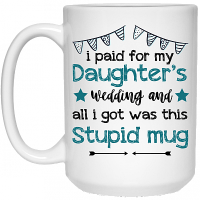 15 oz. White Mug