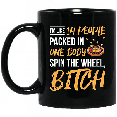 11 oz. Black Mug