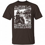 T-SHIRT Template (Only), Dark Chocolate, Unisex T-Shirt