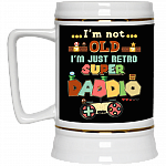 Retro Mug, Black, 22 oz. Beer Stein