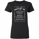 May Girl Birthday 2020 Saying Ladies Shirt - Smooth As Tennessee Whiskey Sweet As Strawberry Wine Meme Shirt, Black, Ladies T-Shirt