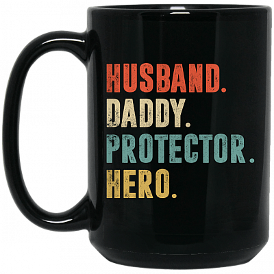 15 oz. Black Mug