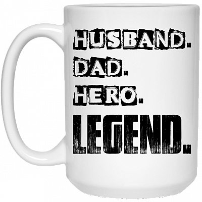 15 oz. White Mug