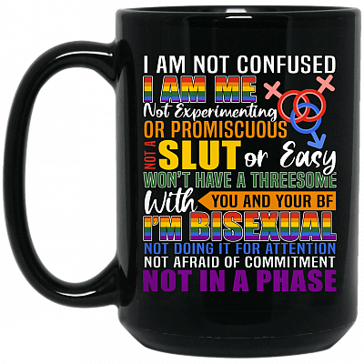 15 oz. Black Mug