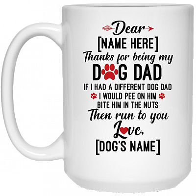 15 oz. White Mug