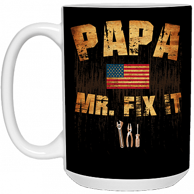 15 oz. White Mug