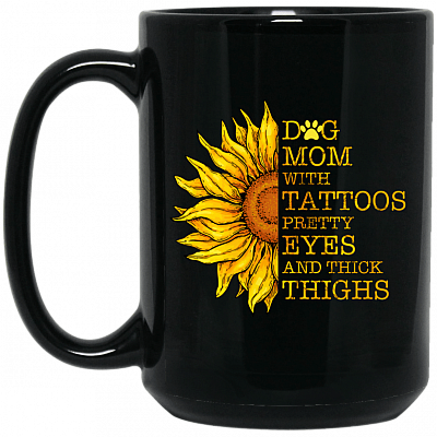 15 oz. Black Mug