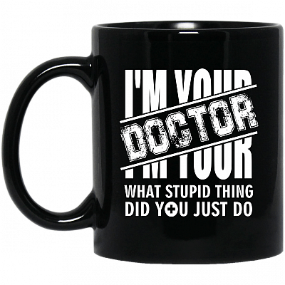 11 oz. Black Mug