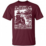 T-SHIRT Template (Only), Maroon, Unisex T-Shirt