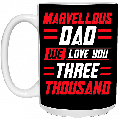 15 oz. White Mug