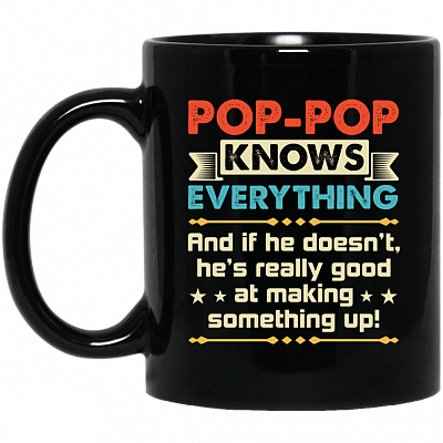 11 oz. Black Mug