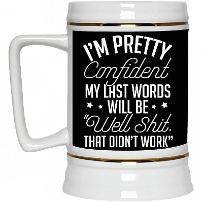 22 oz. Beer Stein