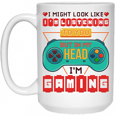 15 oz. White Mug