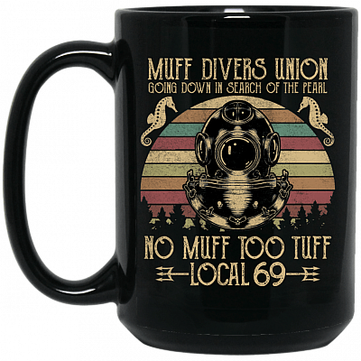 15 oz. Black Mug